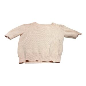 Zara - EC - Kids Pale Peach Crew Neck Sweater